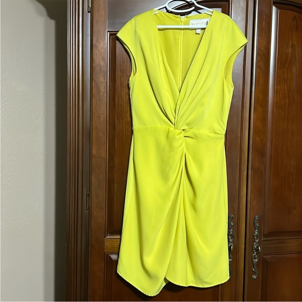 KEEPSAKE THE LABEL chartreuse dress Size S